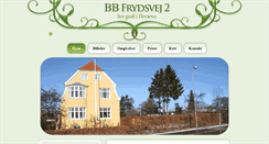 Desktop Screenshot of frydsvej2.dk