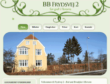 Tablet Screenshot of frydsvej2.dk